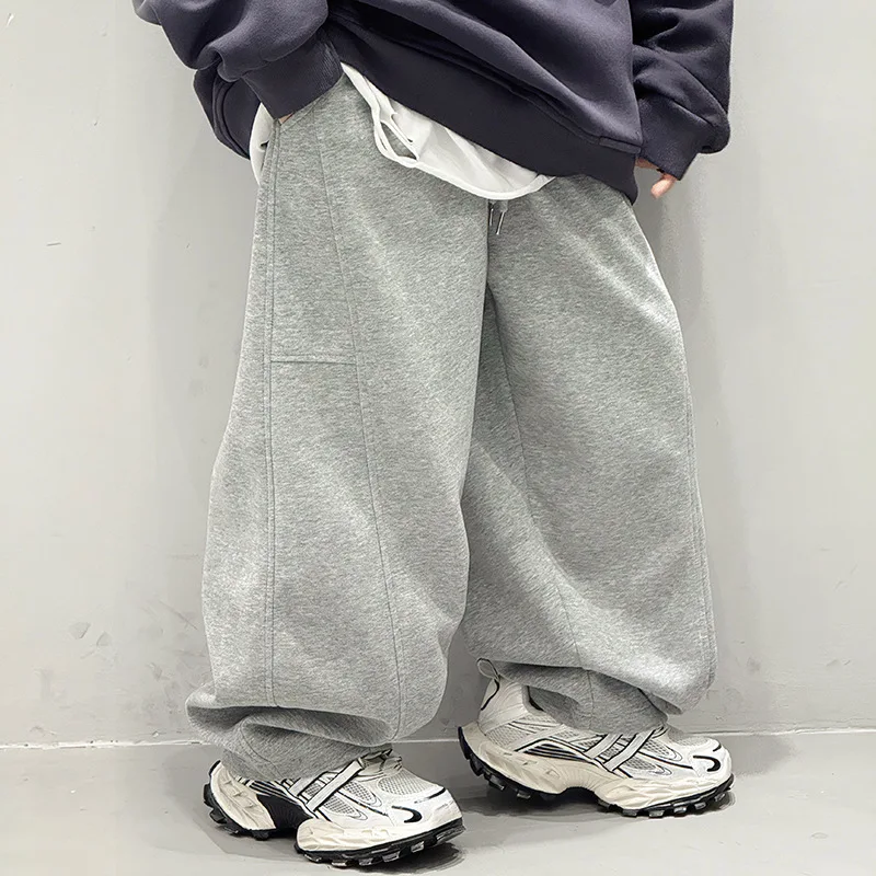 

Baoduo, детская одежда, осенние брюки для мальчиков, новинка 2024, детские спортивные штаны, весенне-осенние повседневные модные брюки