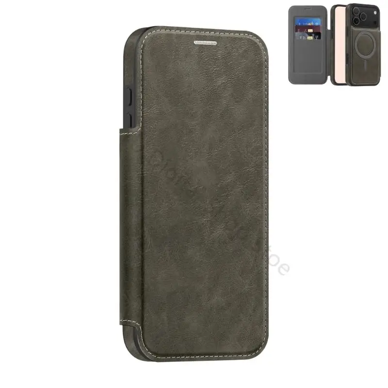 96BA Modische Flip-Wallet-Hülle aus leichtem PU-Leder für Telefon 17 – Detail 7