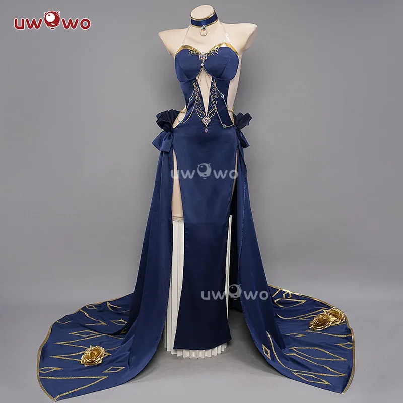 SN55UWOWO C.C.Cosplay Lelouchh Chessboard Party Gown Mahjongg Soul CC Lelouchh Cosplay Costume$5Q@1