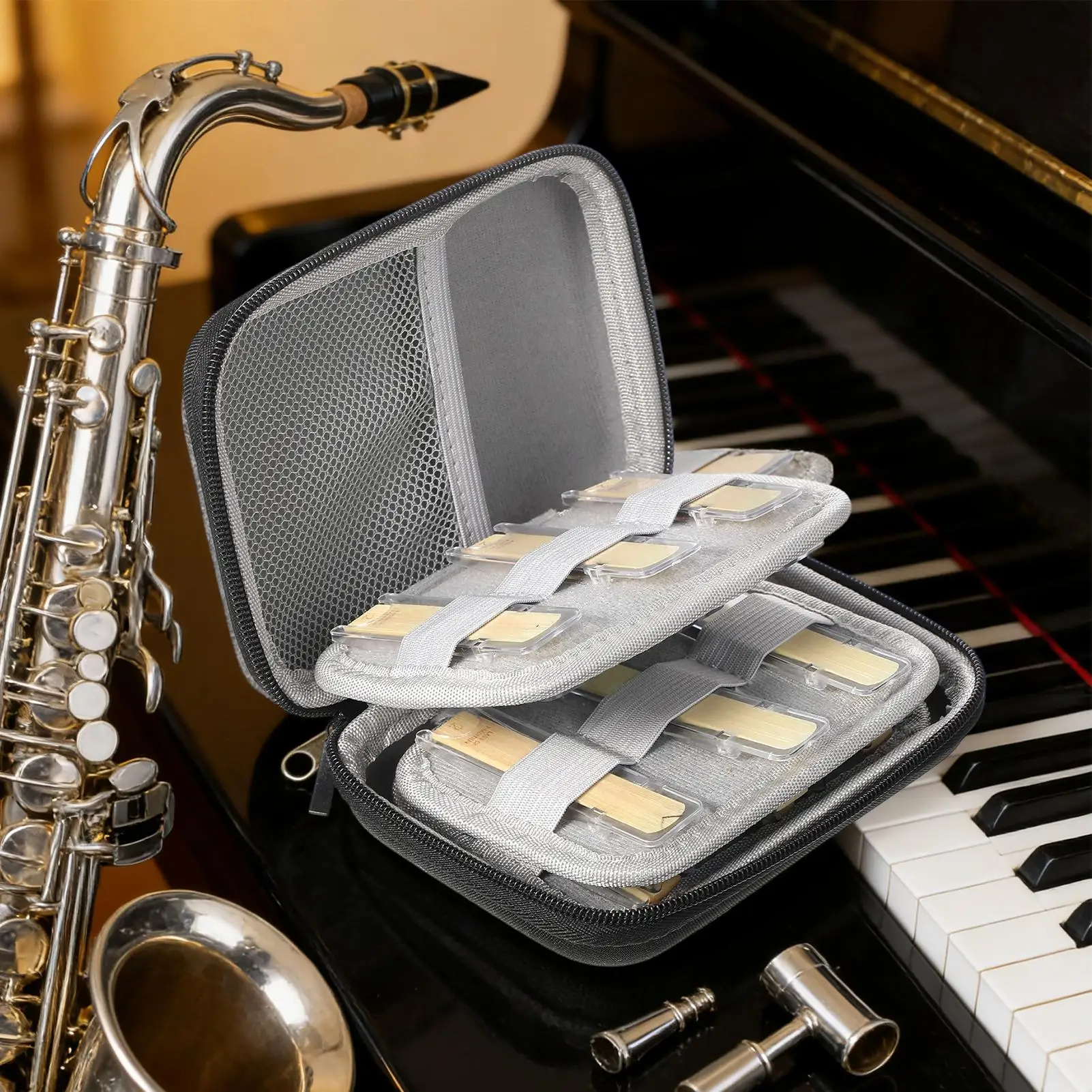 

Чехол для гобоя, водонепроницаемый портативный герметичный держатель, держатель для трости для кларнета для музыкантов, семьи, друзей, энтузиастов, праздника