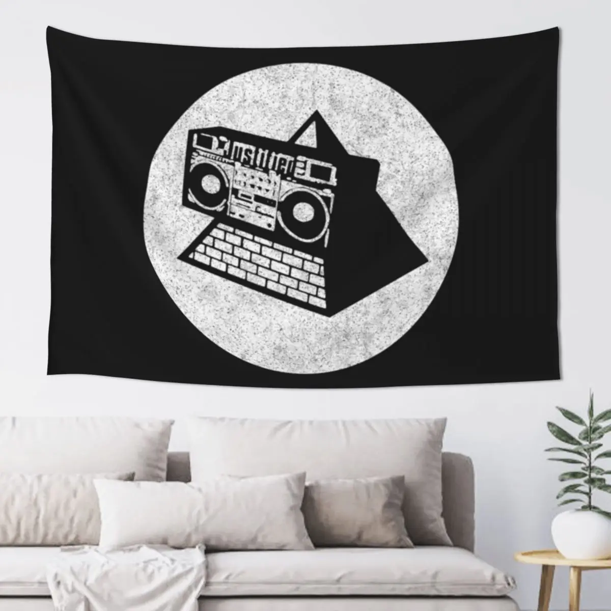 

The Klf The KLF - Faded Vintage Styled 90s Classic Dance Music Tapestry Home Supplies Carpet Wall Tapestry