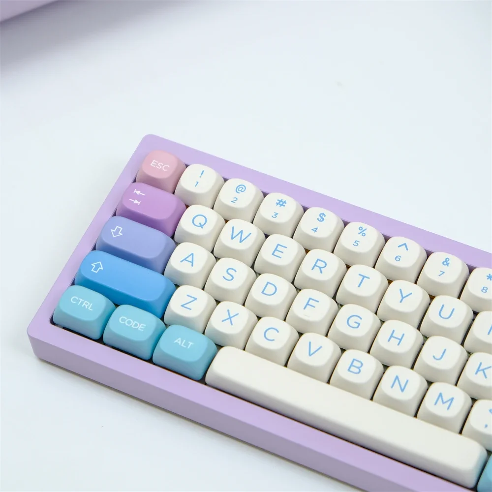 KBCaps PBT Material 129 Key Fairy MOA Profile Dye Sublimation Keycap  Fits MX Switch 61/64/68/75/86/98/104  Mechanical Keyboard