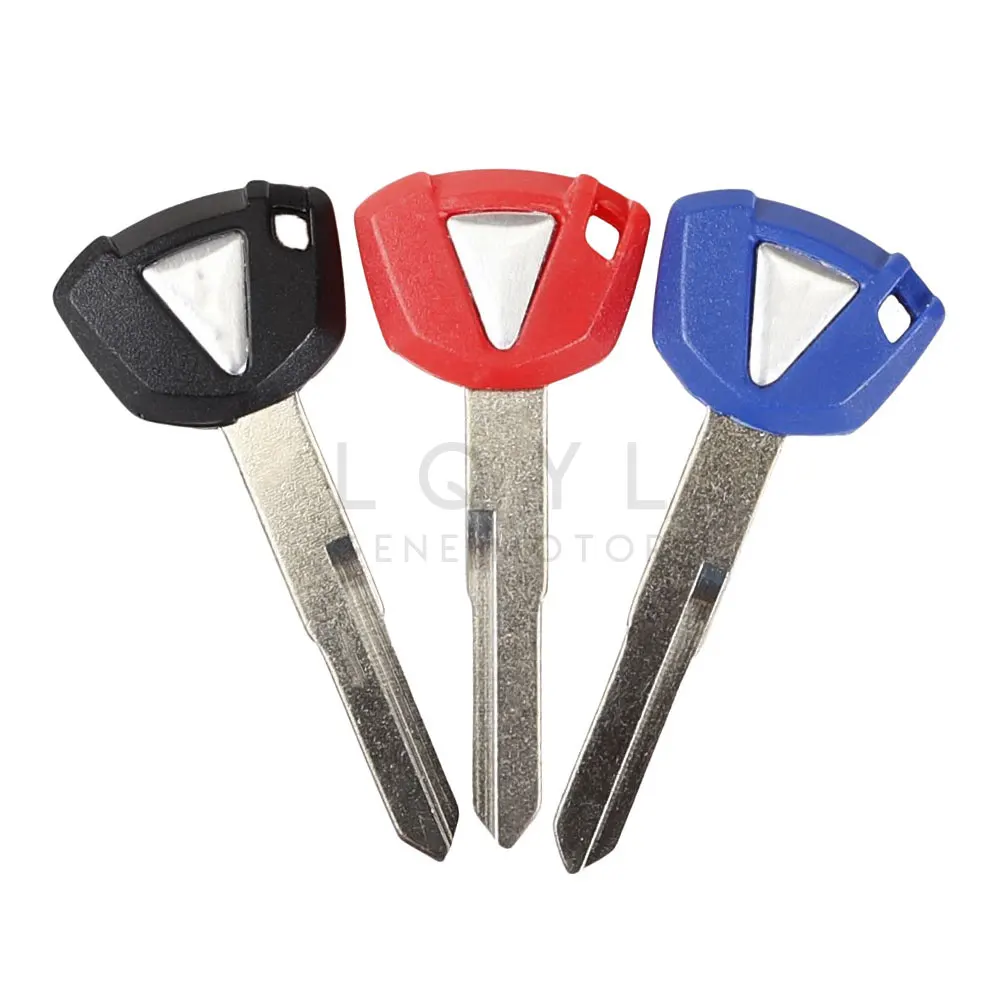 3Pcs New Blank Key Motorcycle Replace Uncut Keys For Kawasaki ZX6R ZX9R ZX10R ZX12R ZX14R ZZR1400  Ninja ER6N ER6F ER6R KLE650