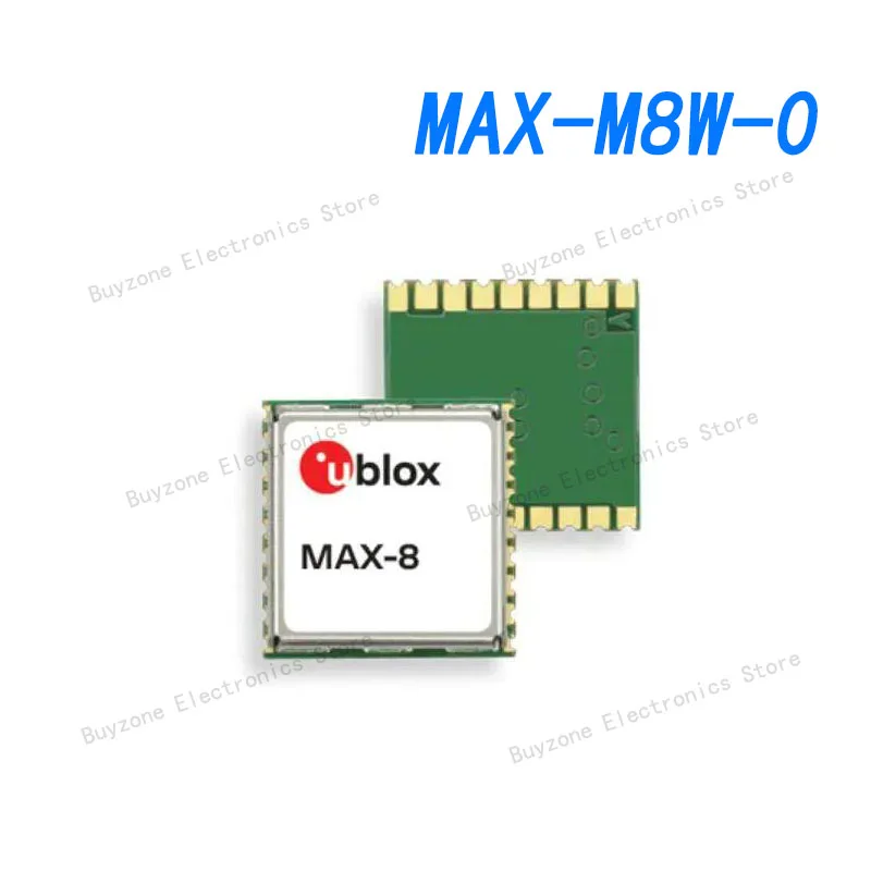 

MAX-M8W-0 GNSS / GPS Modules u-blox M8 GNSS moduleROM, TCXO, short-circuit protectionLCC, 9.7x10 mm, 500 pcs/reel