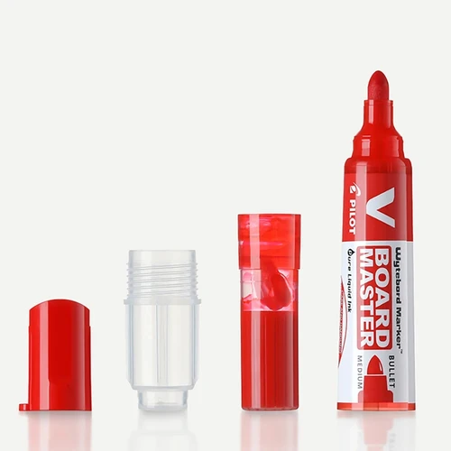 Imagen 2 del producto Bolígrafo de tinta líquida recargable borrable, marcadores de pizarra blanca de piloto, papelería japonesa, tablero en V, suministros de oficina para maestros y maestros, 5 unidades