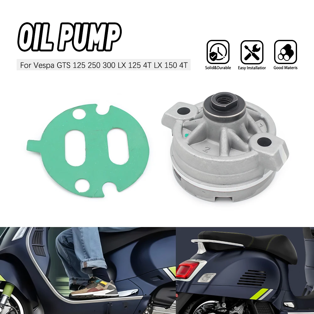 

For Gilera Runner DNA 125 180 200 Nexus 125cc 250cc 300cc 4T 82948R 2006 2007 On Genuine Stable Oil Pump Motorcycle Accessories