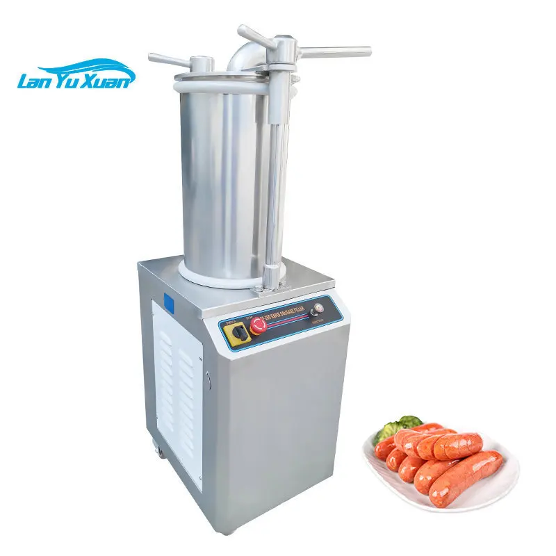 

Stainless Steel Small Automatic Sausage Stuffer / Small Sausage Filler Machine / Meat Making Machine