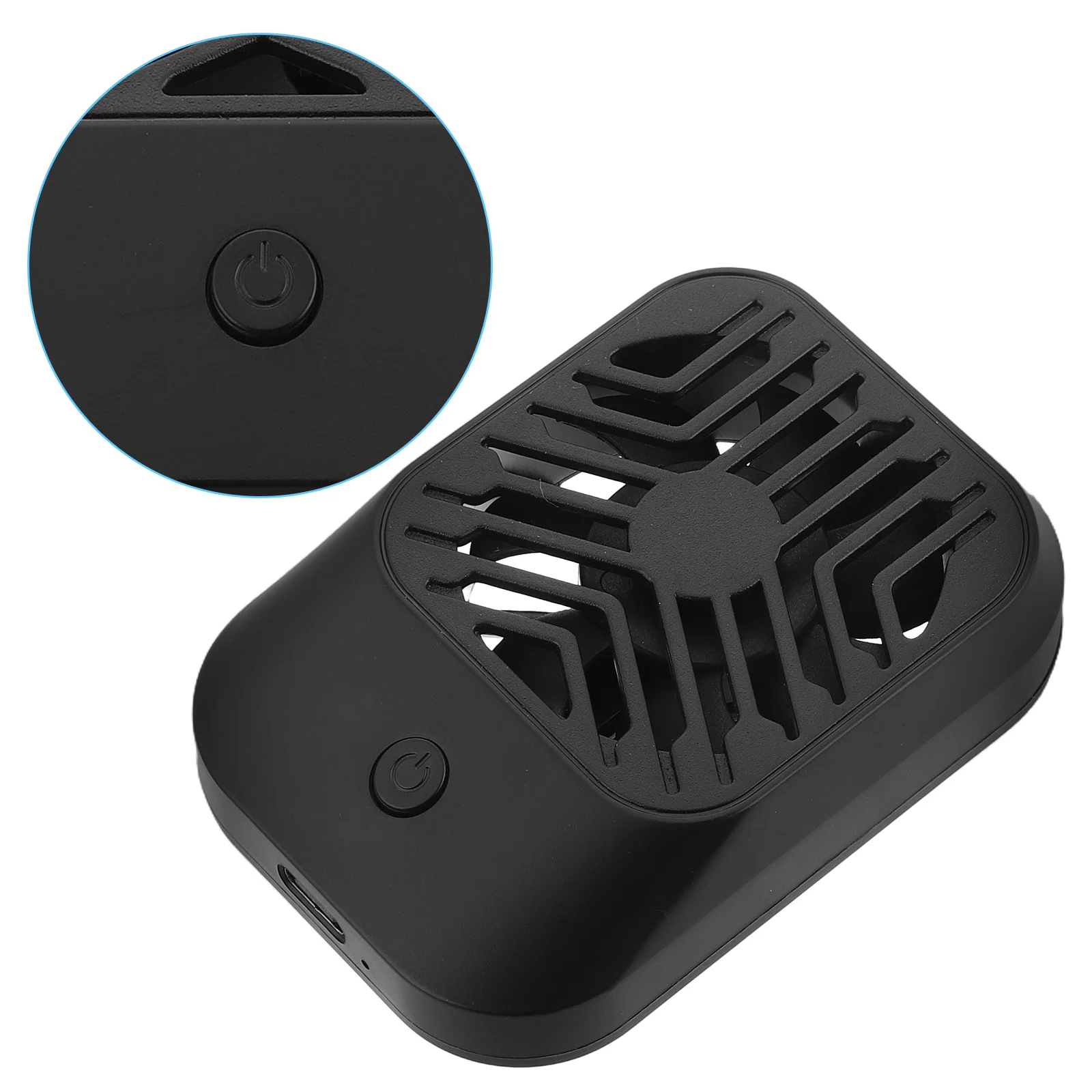 

Phone Cooler Portable Compact Cooling Fan For Smartphone Gaming Travel Universal Clip-On Mobile Heat Dissipator