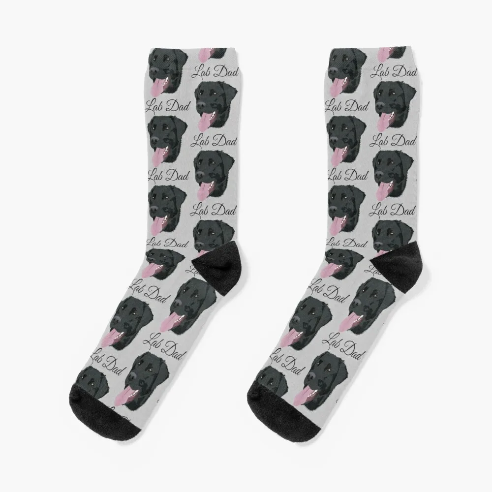 

Lab Dad Socks Funny Socks Woman