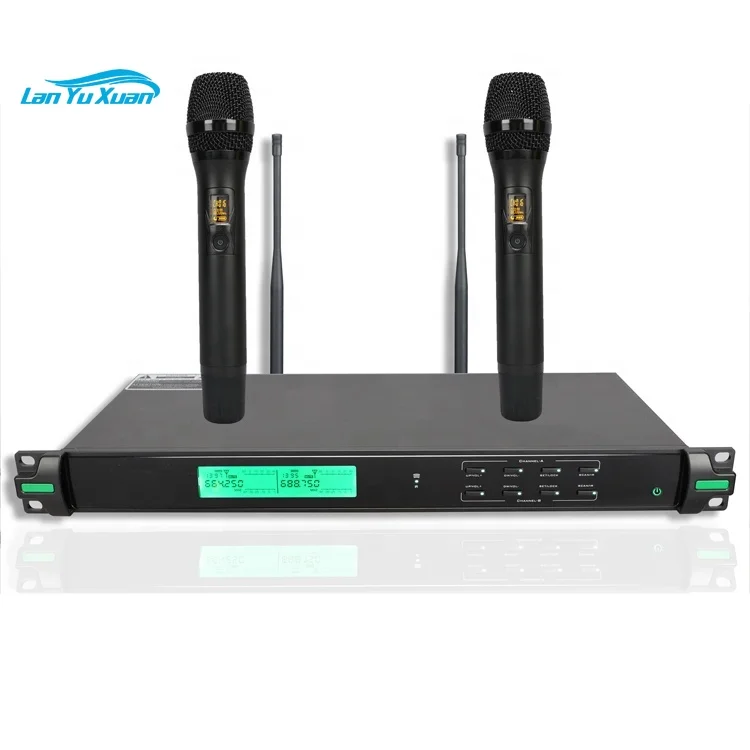 

VO-620 Dynamic Wireless Stage Microphone Portable Karaoke and Conference Microphone