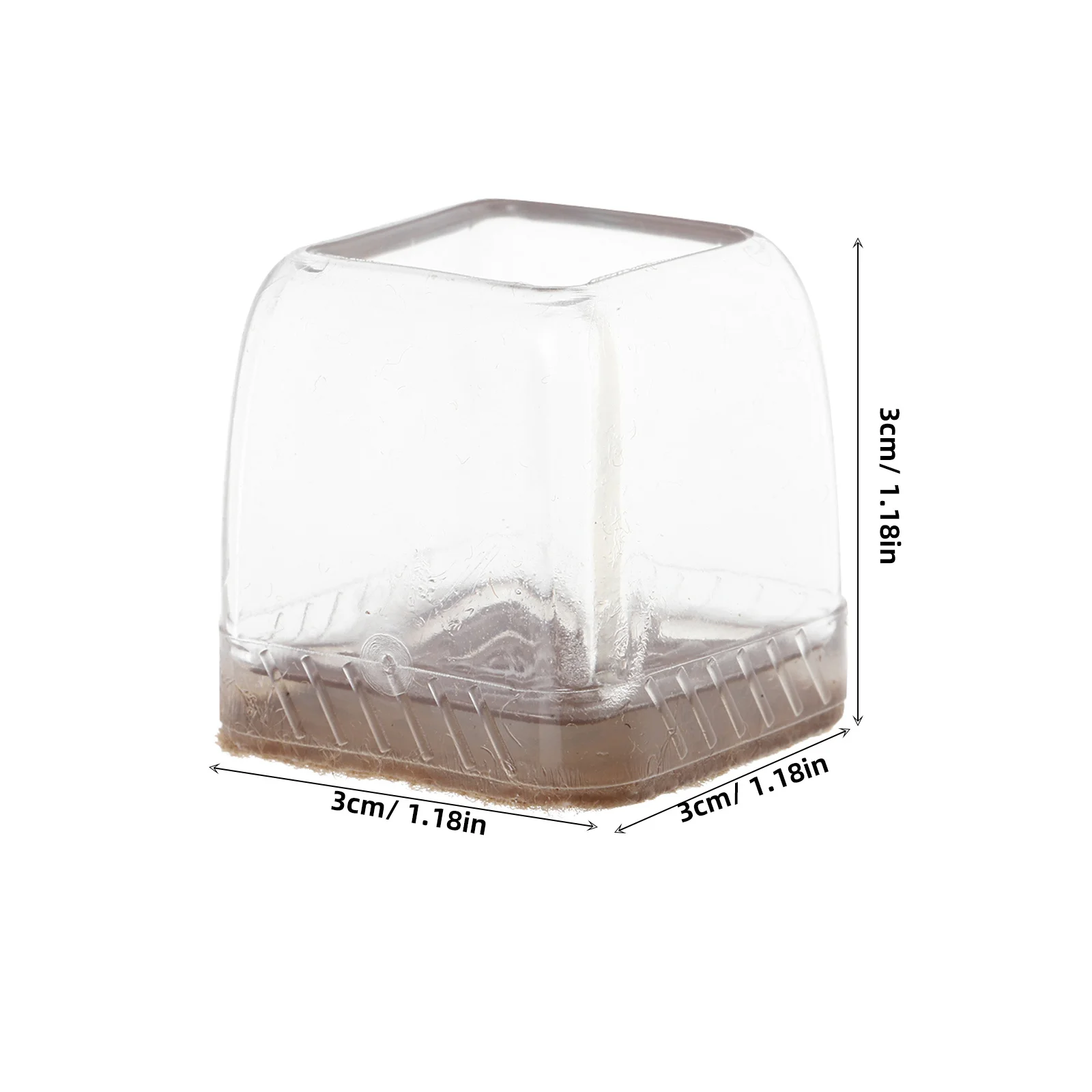 4Pcs Silicone Chair Leg Floor Protectors Furniture Feet Caps Desk Table Leg Covers Floor Protection Pads Furniture Feet Pads