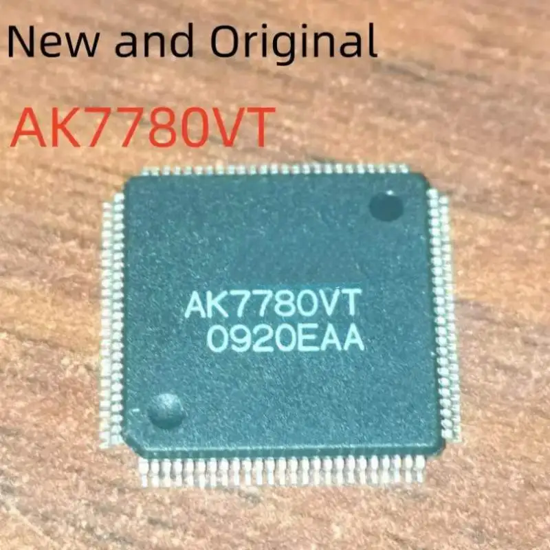 

Новый и оригинальный AK7780VT LQFP100 24-битный 5-канальный АЦП и SRC + аудио DSP