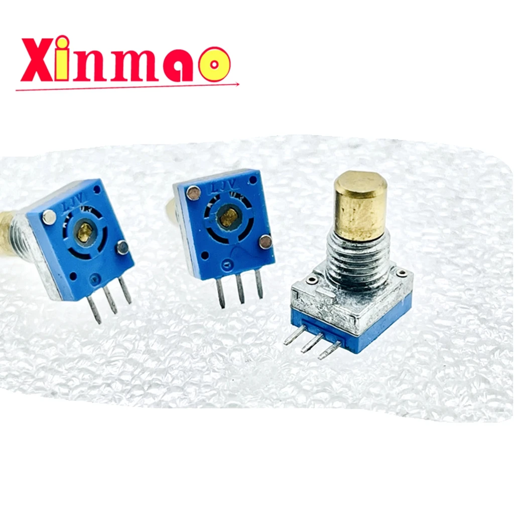 LJV  RP08110N0AX single precision potentiometer intercom volume adjustment A10K axis length 10mm