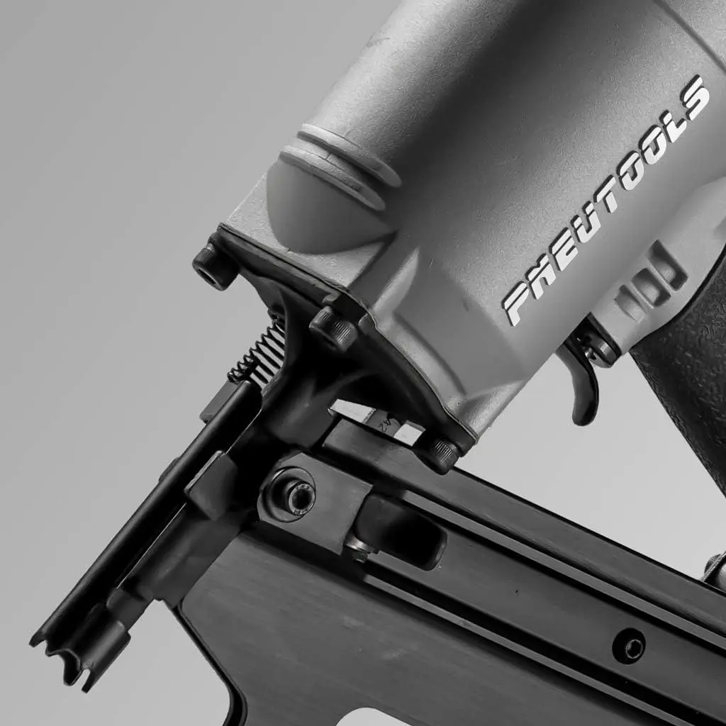 Emoldurando Nailer com gancho Rafter, SN2283H, 21 graus, SN2283H