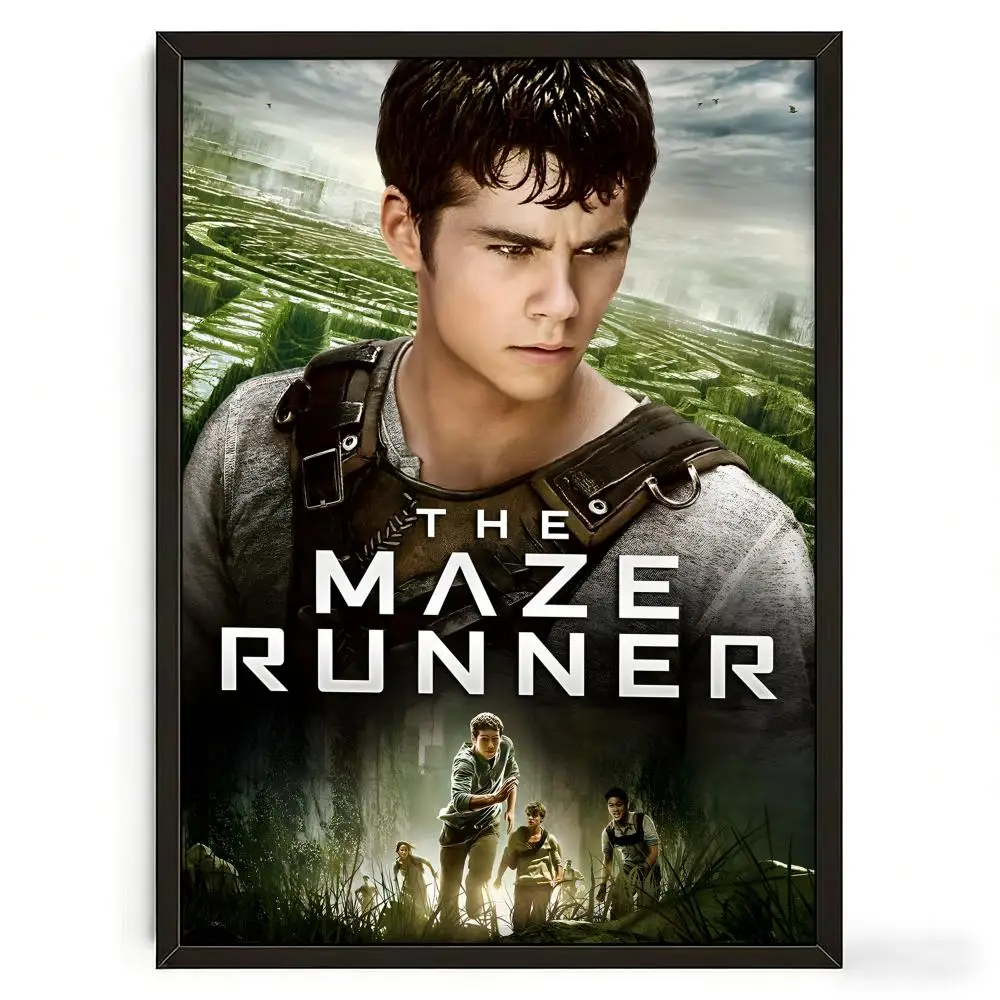 Movie T-The M-Maze Runner Poster Art print wall decor ideal for living room, bedroom, bar, parlor, and home gifting