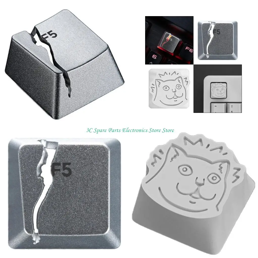 

SZ 1PC Customization Resin Keycap for Mechanical Keyboards, Corrosion Resistant