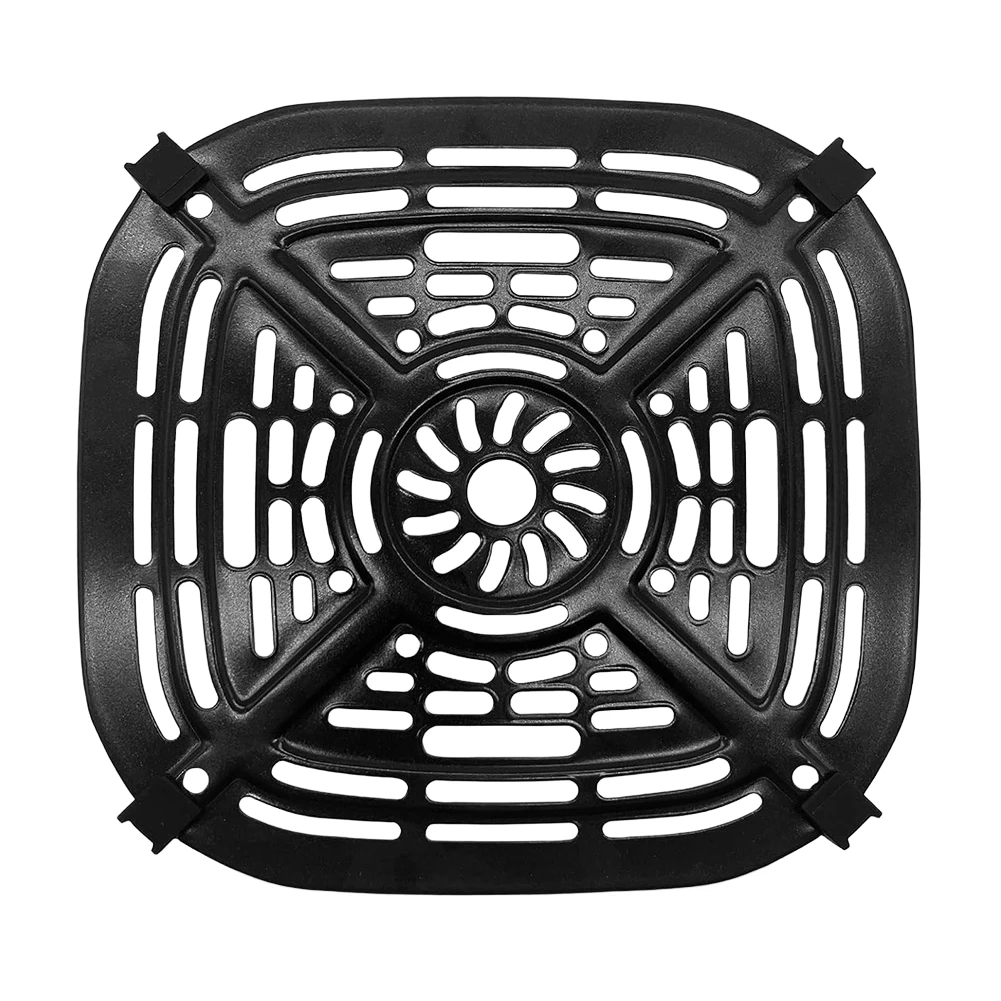 

Replacement frying board support plate with silicone corner protectors for FN101GY air fryer designed for Crispi DZ401