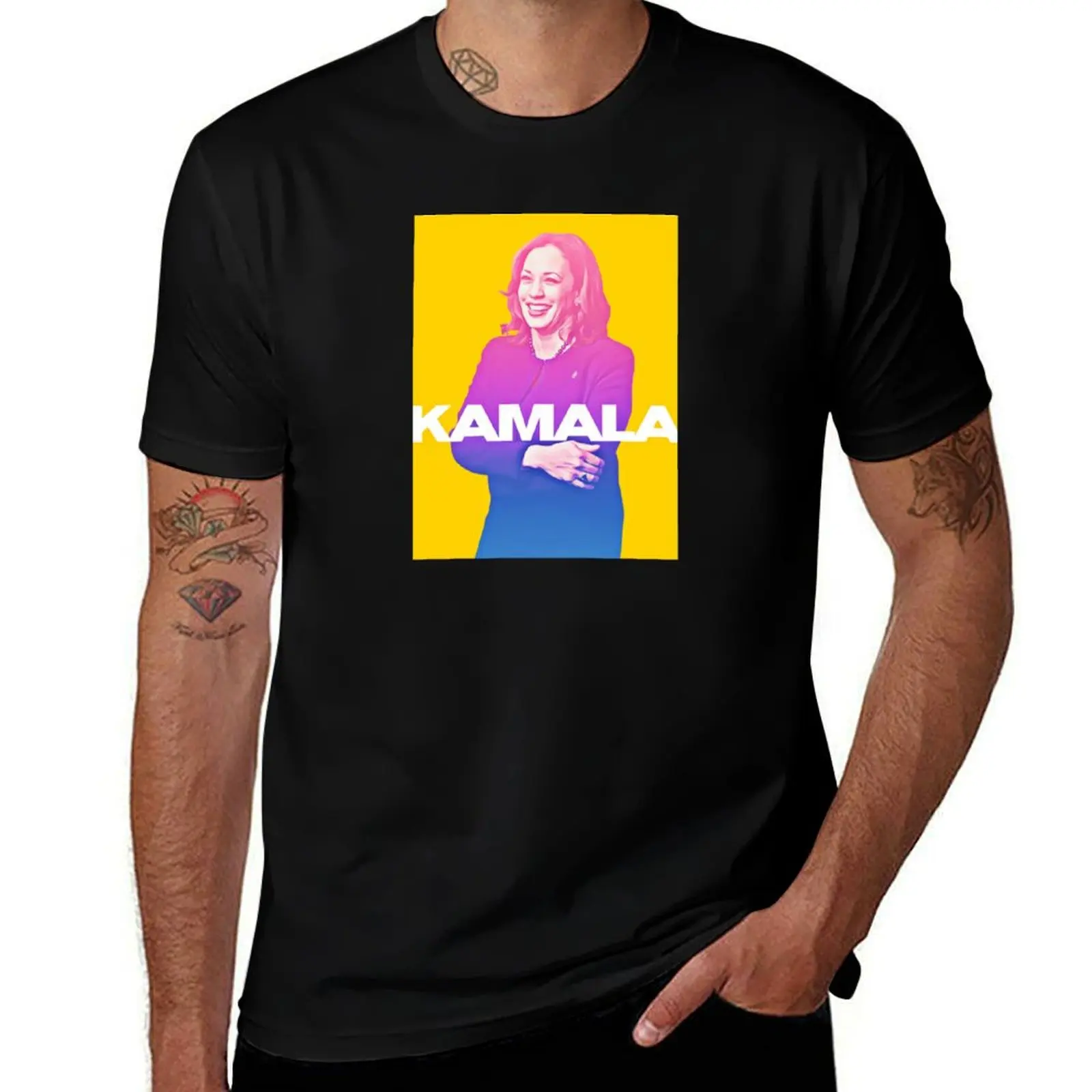 

Kamala: Bright and Vibrant and Ready T-Shirt Funny t-shirts oversized t shirt tshirts personalised Clothing anime shirts men