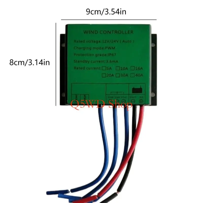 Q5WD Low Controller Regulator with LED Indicators Wind Turbines Generator Controller Wind Generator Controller view 6