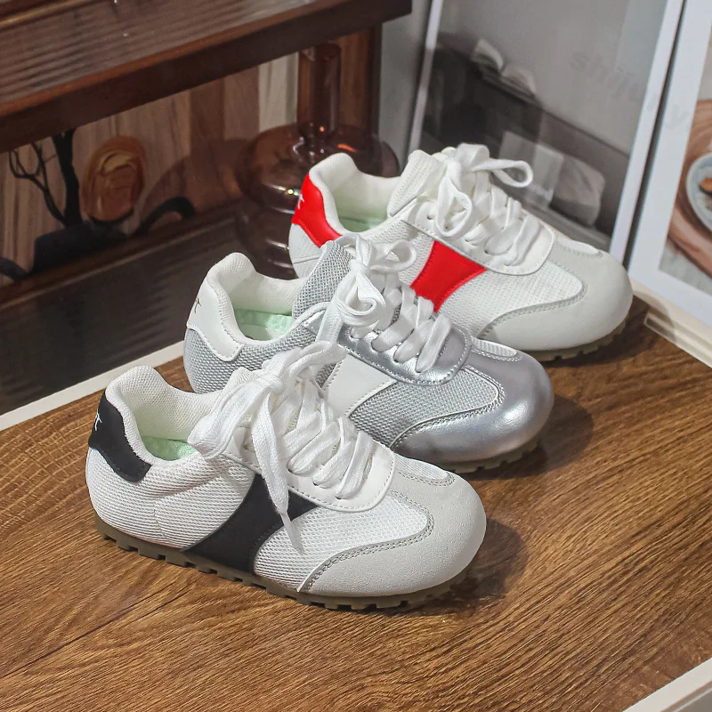 2026 spring new Stitch Shoes children Student Casual flat shoes for Kids Sneakers girls boys Running Fashion Sports Shoes