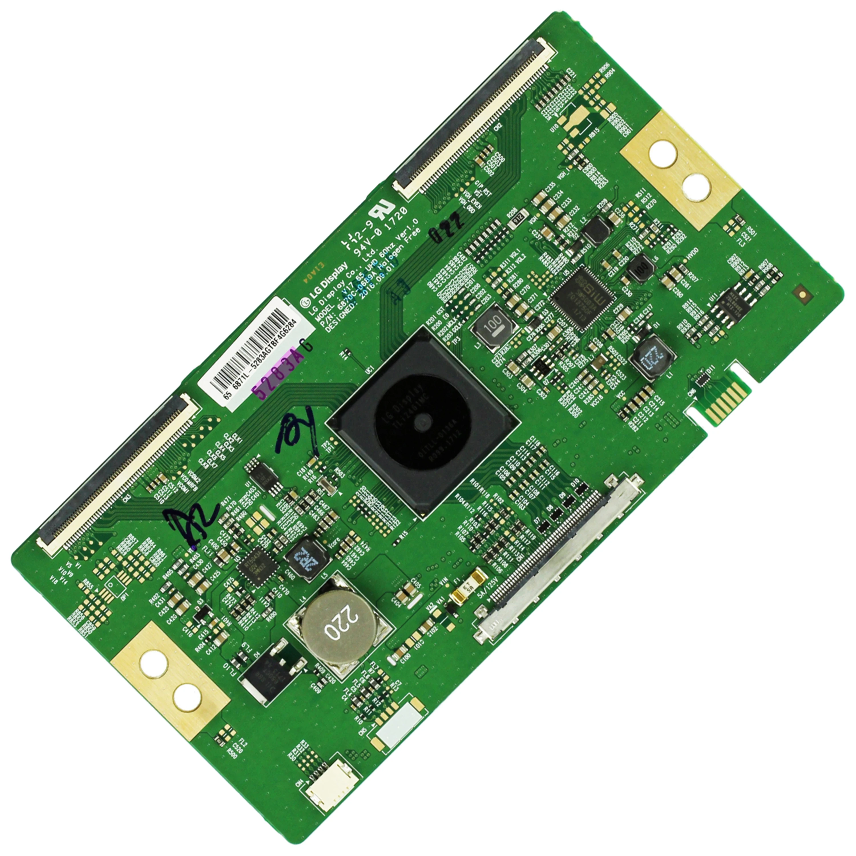 65 Inch TV UHD 4K 60HZ VER1.0 6870C-0689A Display Logic Board is for 65UJ6200 65UJ6300 65UJ630V 65UJ6540-UB TV T-Con Board