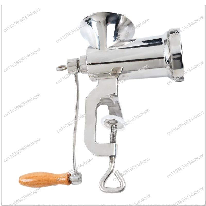 

Stainless Steel Household No. 8 Manual Meat Grinder Hand Crank Enema Machine Meat Stuffing Machine Sausage Machine