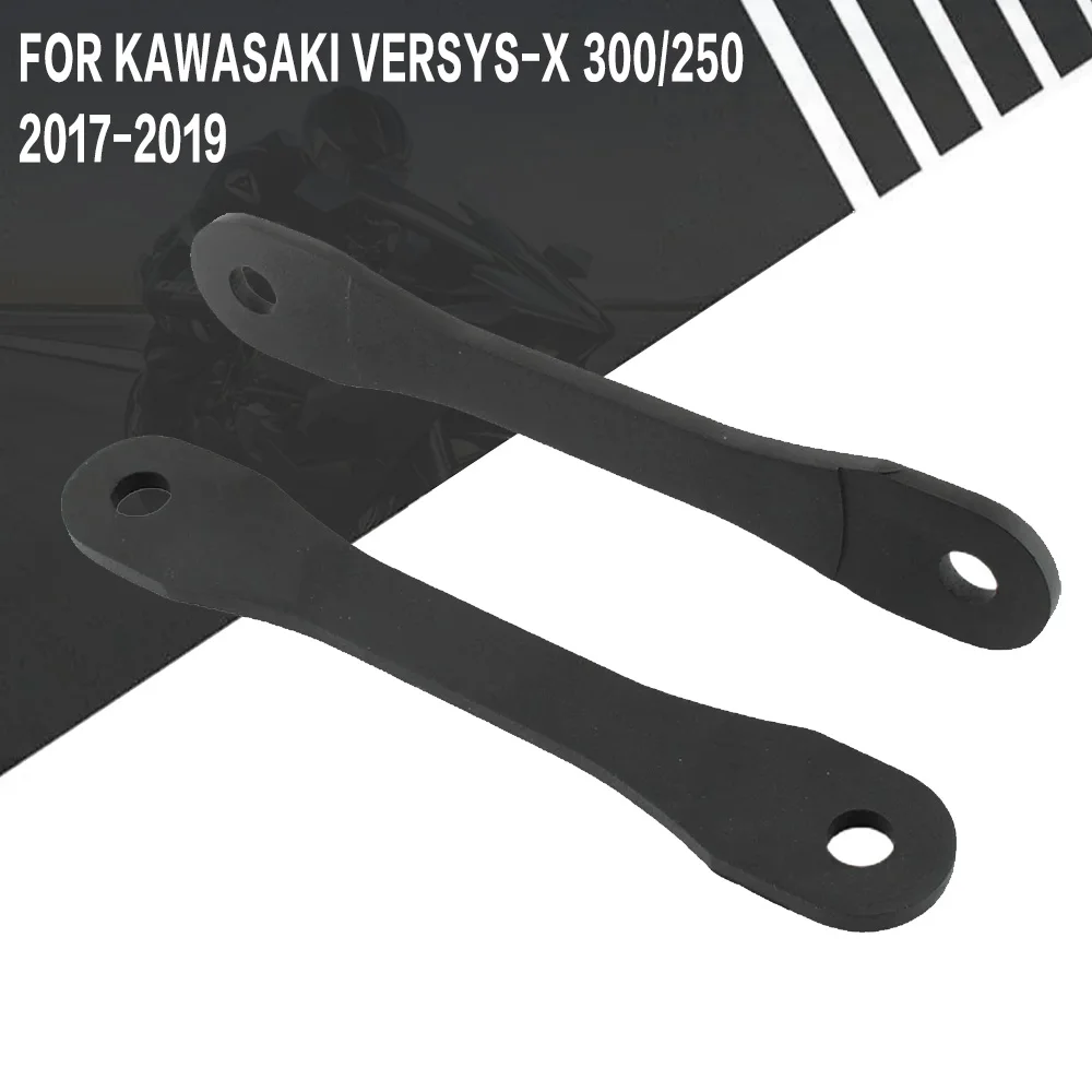 

Versys X300 X250 Accessories Pair Motorcycle Adjustable Lowering Drop Link Kit For Kawasaki Versys-X 300 250 2017 2018 2019