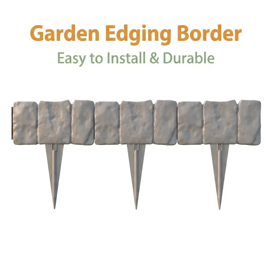 1/5/10/20/50/100pcs [Garden Fence Set] s Garden Fence Set | High-quality Plastic, Pointed Feet, Easy to Install | Lawn & Vegetab