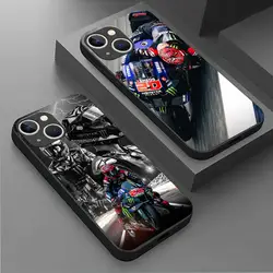 NO.20 Fabio QuartararoS Phone Case For iPhone 16 15 14 13 12 11 X XR XS 8 Plus Mini Pro Max Soft black Shockproof Cover