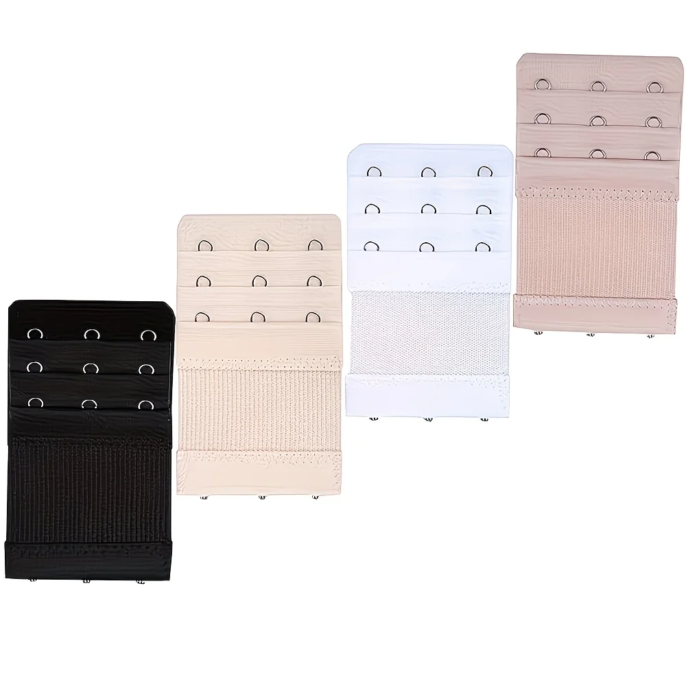 Adjustable Women's Bra Extenders 4 Piece Set