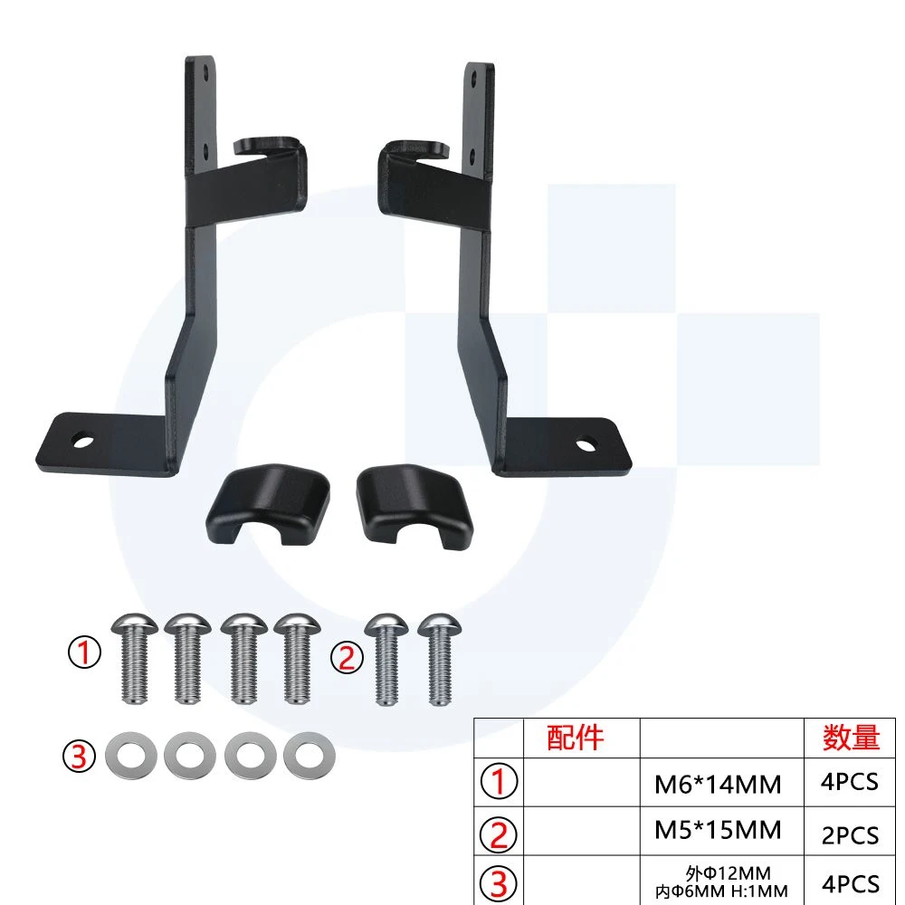 

2022 For 790 890 Adventure R Rally 2019 2020 2021 Headlight Spotlight Clamps Bracket Tube Mount Fog Light Auxiliary Lamp Holder