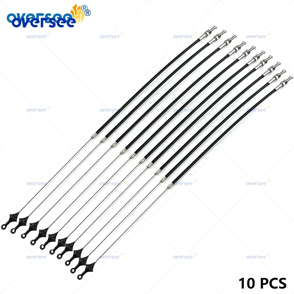 

Oversee 10pcs 66T-15770-00 Starter Stop Cable for Yamaha Boat Motor 2-Stroke 40X E40X Outboard Engine