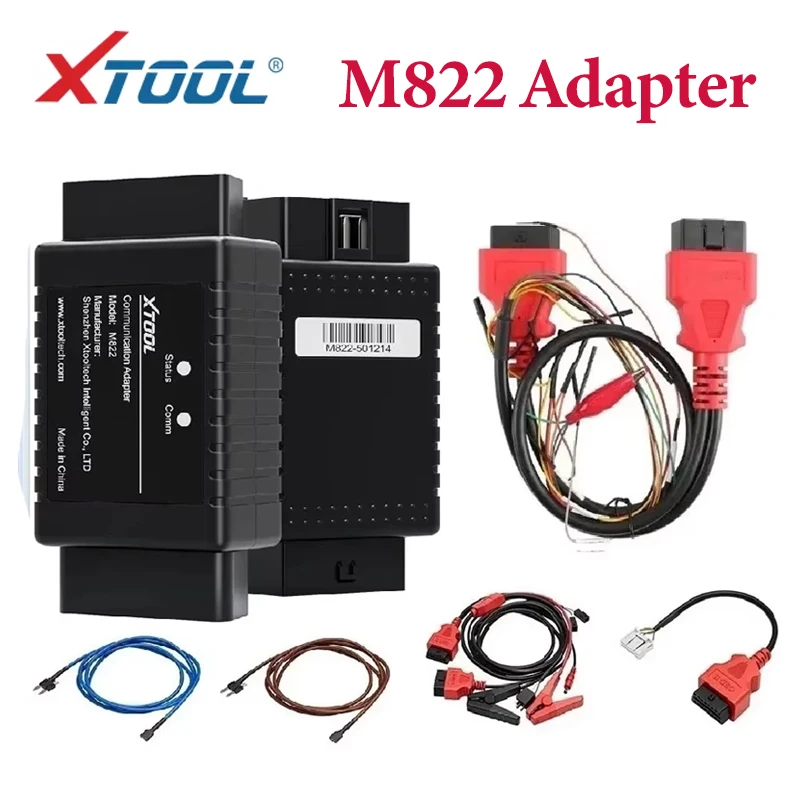 XTOOL M822 M821 Adapter For Benz For Toyota 8A AIl Key Lost Programming Need Work With KC501 Programmer For X100PAD3 X100MAX