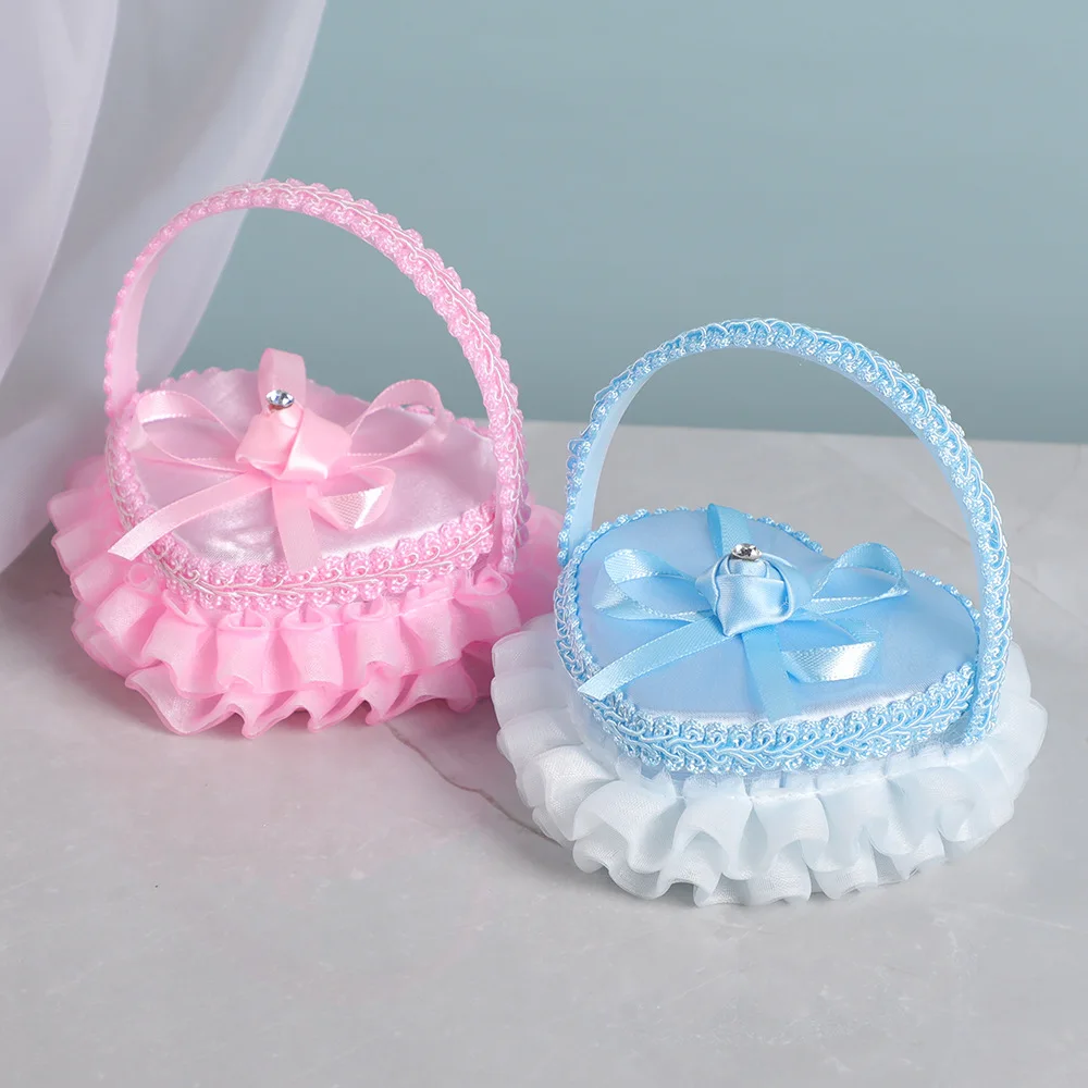 

Коробка для обручальных колец, подарочная коробка для конфет, свадебные принадлежности, кружевная декоративная настольная коробка для хранения ожерелья, серег, маленьких аксессуаров