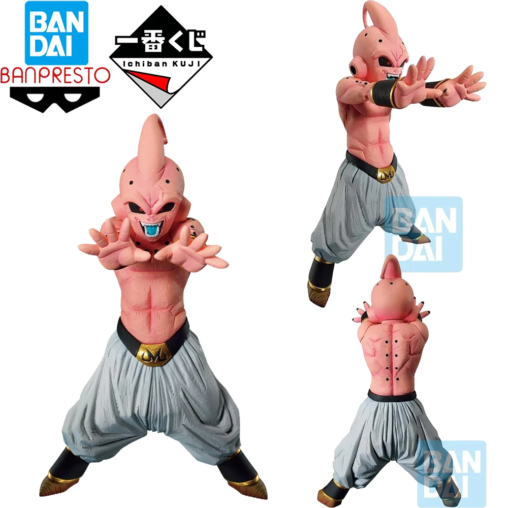 

In Stock Original Bandai Banpresto Ichiban Kuji Dragon Ball Gekitotsu!! Uchu O Kaketa Tatakai C Prize Majin Buu Junsui Model Toy