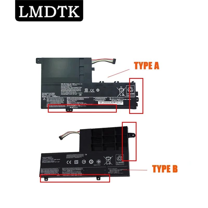 LMDTK جديد L15C2PB1 L15L2PB1 L15M2PB1 L14C2P21 L14L2P21 L14M2P21 بطارية كمبيوتر محمول لينوفو IdeaPad اليوغا 510 510-14IKB 520-14IKB