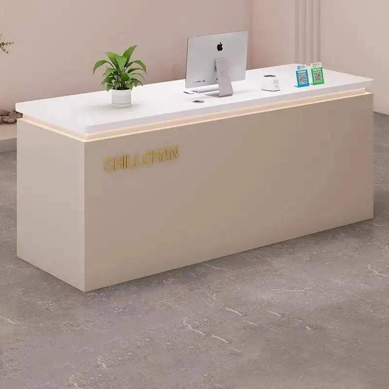 

Design Display Reception Decor Desks Luxury Reception Desk Accessories Modern Bancone Bar Professionale Commercial Furniture
