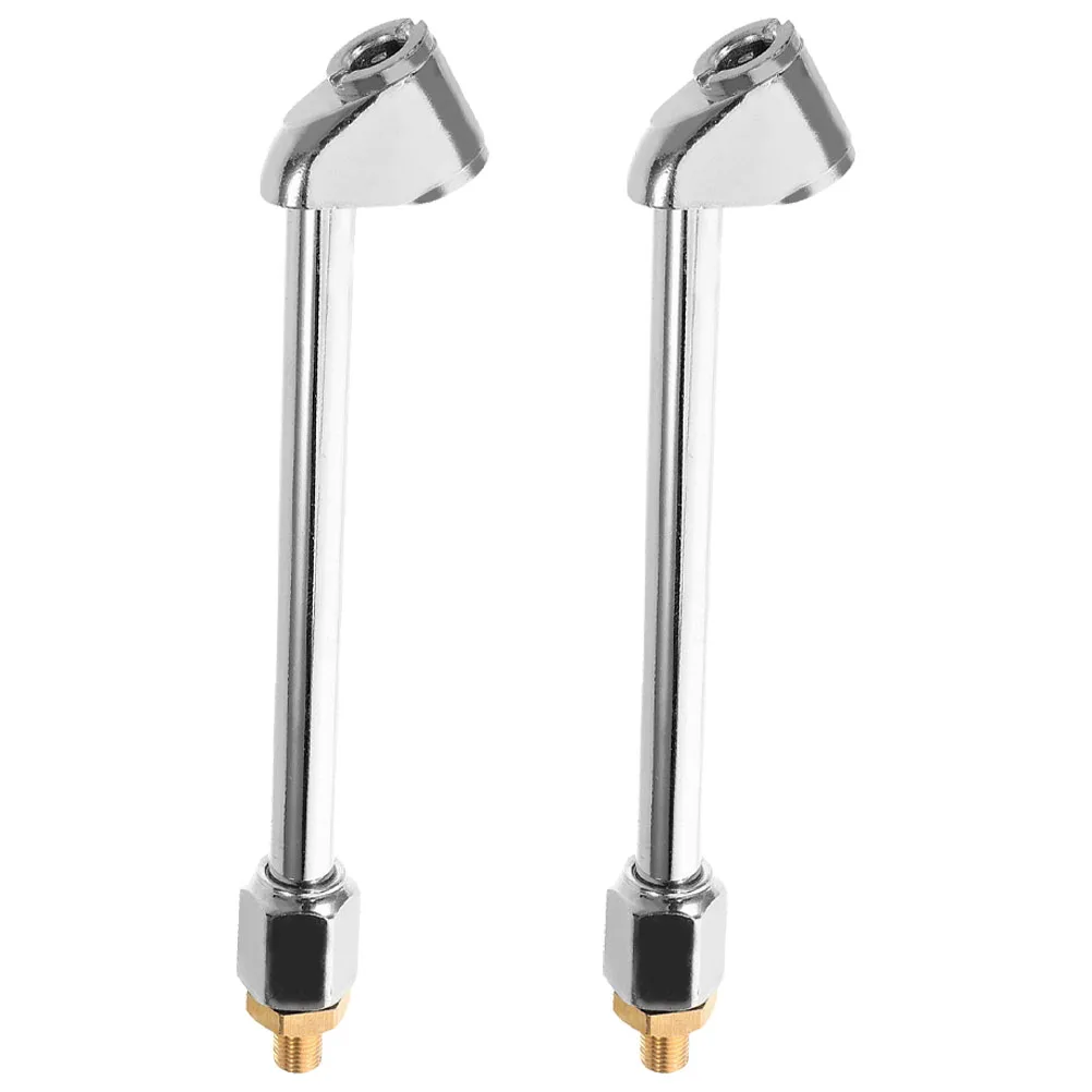 

2pcs Tire Inflation Nozzle Durable Metal Quick Connect Reliable Valve Car Motorcycle Bicycle Heavy Duty Air Chuck Inflate