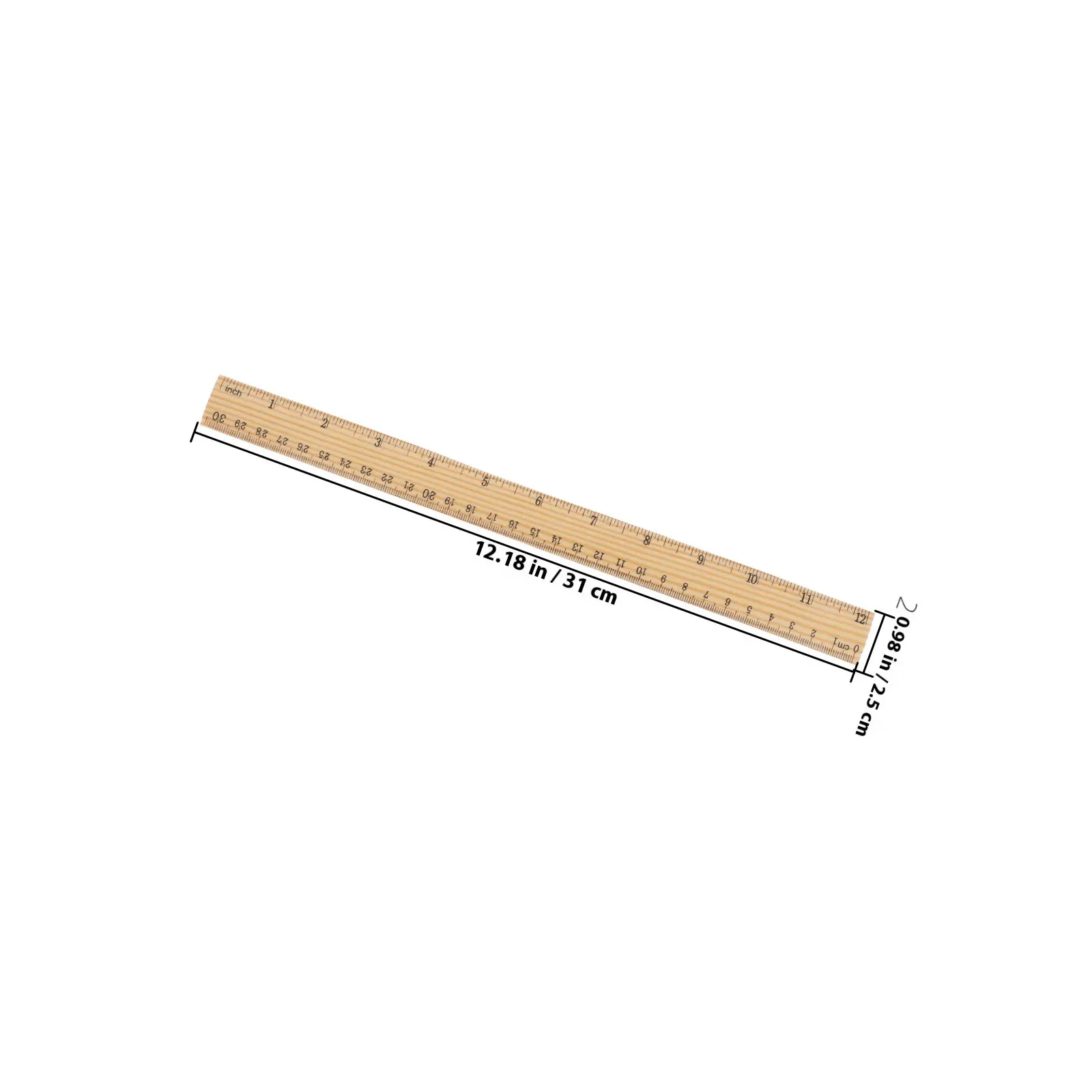 Ruler Tool Drawing Measuring Halloween Christmas Straight Edge Ruler Ruler For Sewing Ruler For Drawing 10Pcs