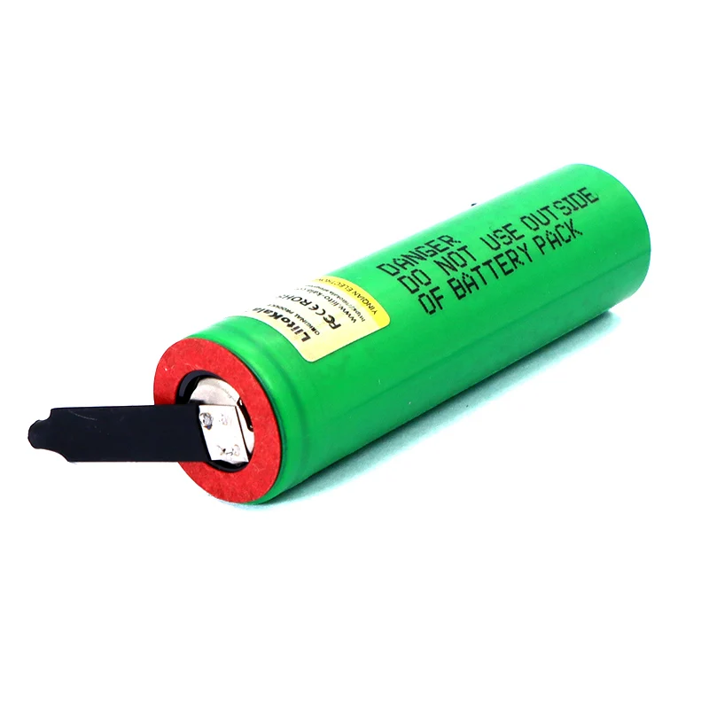 LiitoKala Новая литиевая батарея C5A 2600 мАч 18650 30 А разряд 18650VTC5 для аккумуляторов Power Bank + никелевые листы