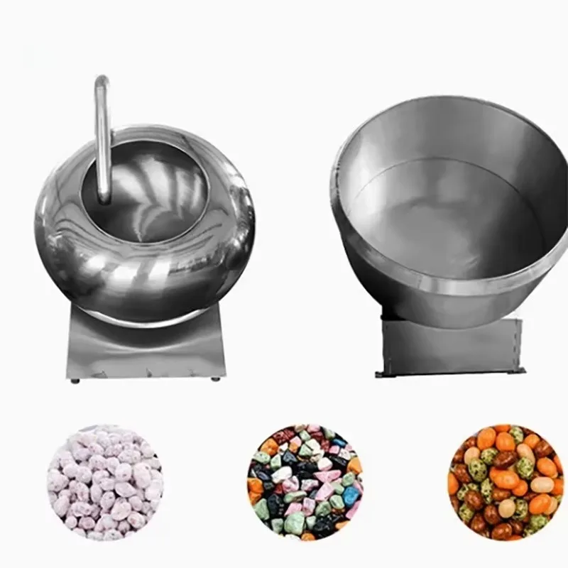 Peanut Multifunctional Walnut Chocolate Packaging Coating Machine Candy Coating Machine Manufacturer