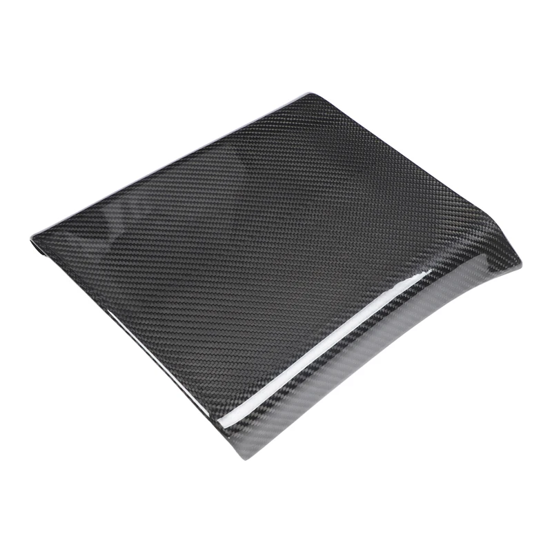 For Jaguar F-TYPE  2013+ Real carbon fiber car armrest box rear decorative cover sticker car interior protection accessories - view 5