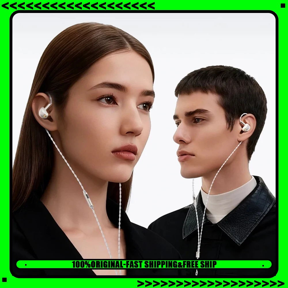 TONEMAY YunMian Ultra Wired Headset Bilateral Eight Unit Hybrid Drive E-sports Headset Double Magnetic Compound Sound Production