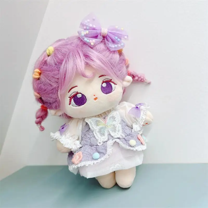 Doll Clothes for 10/20cm Idol Dolls Dress Costume Dress Up Suit Outfit Accessories DIY for Super Star Cotton Stuffed Dolls Gifts