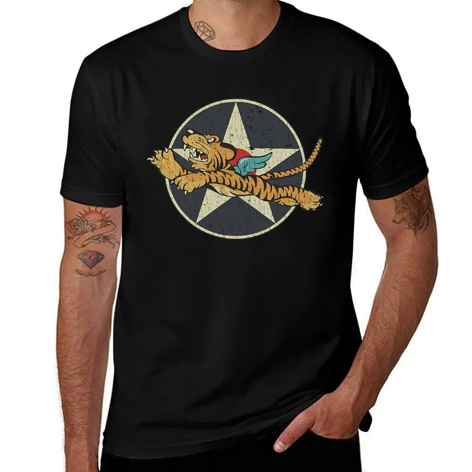 Flying Tigers AVG 1941 T-Shirt Ultra Soft Breathable Tee Top