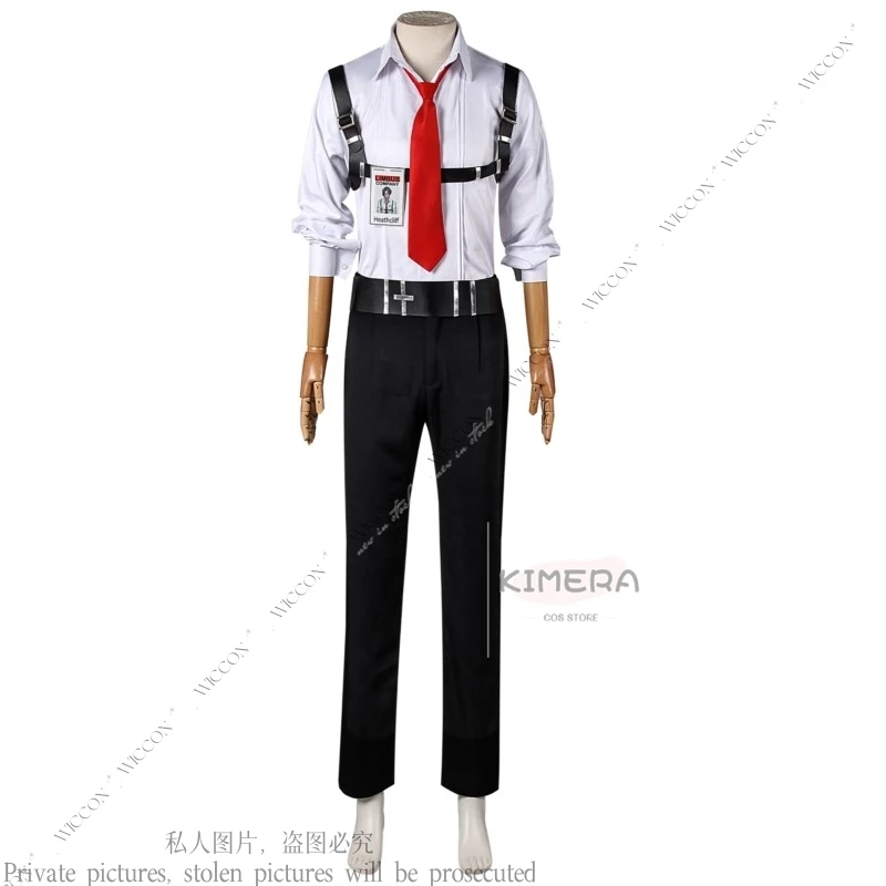 Heathcliff Cosplay Costume Limbus Cos Company REVENGE Halloween Party Role Play Stage Costume Comic-Con Festivals Character