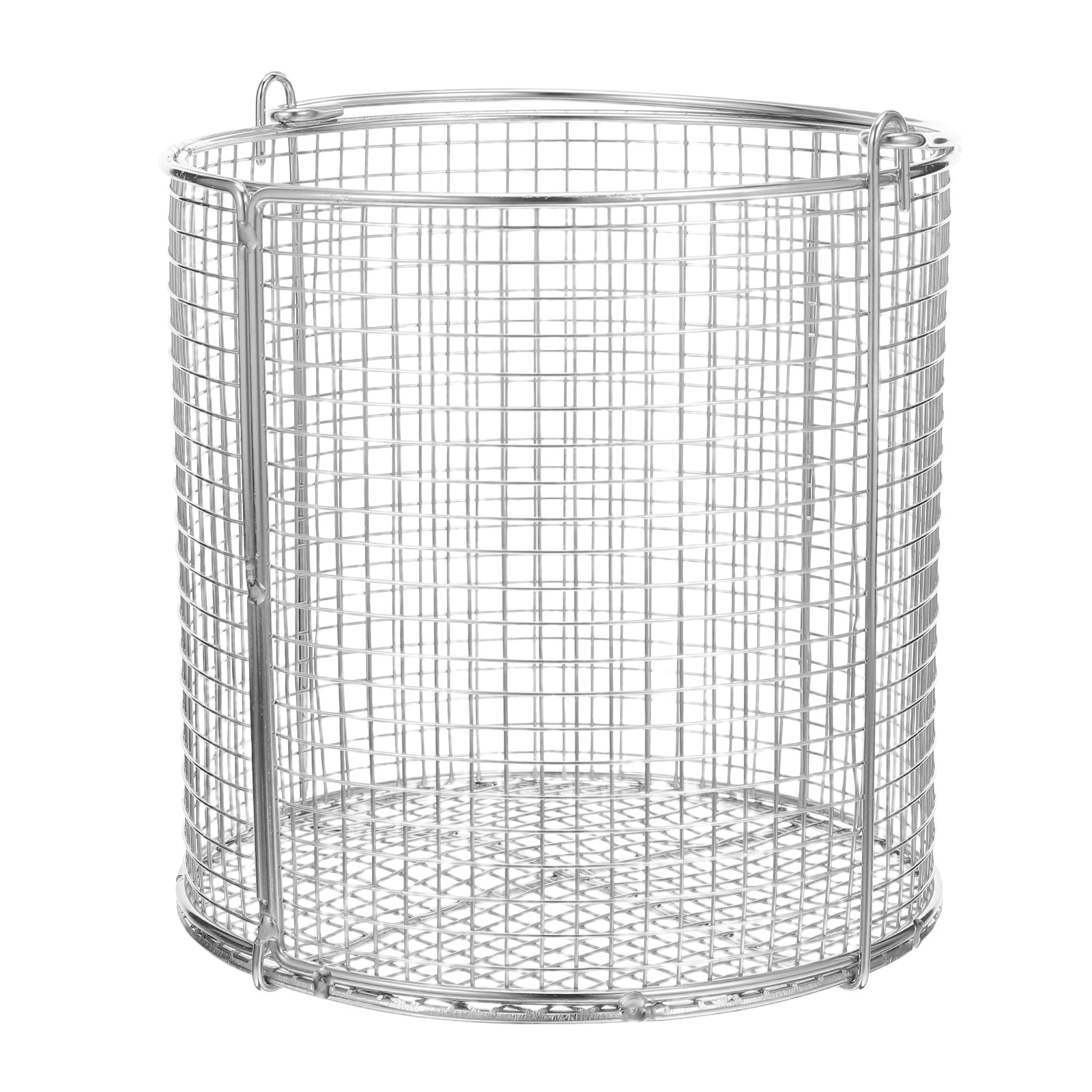 

Ultrasonic Cleaning Basket Stainless Perforation High Temperature Resistant Efficient Filtration Laboratory