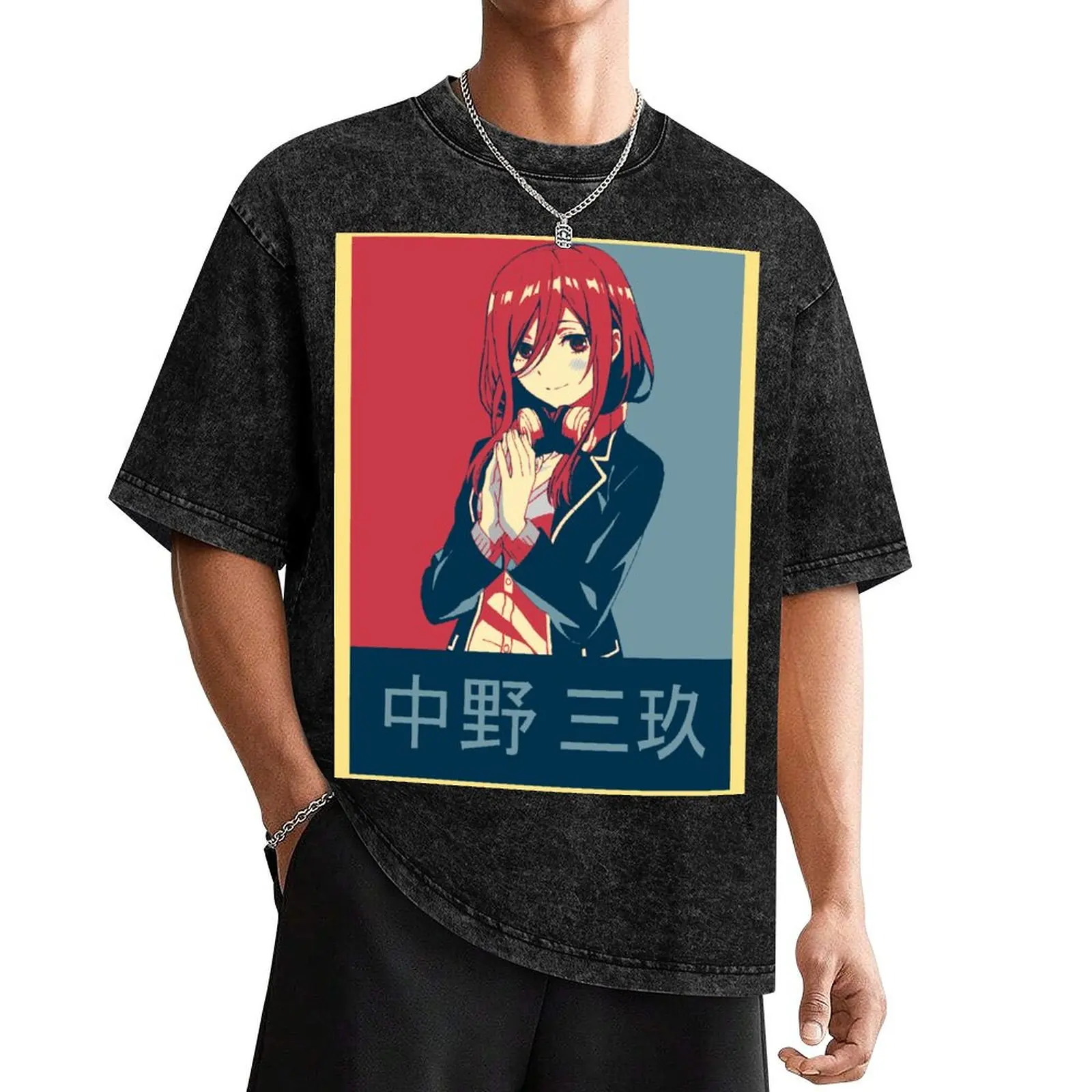 Miku Nakano Pop Art Shirt T-Shirt shirts graphic tee customs graphic t shirt vintage vintage anime shirt men tshirt