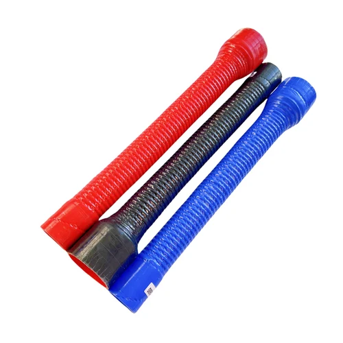 Imagen 2 del producto Tubo de radiador de coche para entrada de aire, manguera de silicona reductora de diámetro Variable Flexible negra, alta presión y alta temperatura