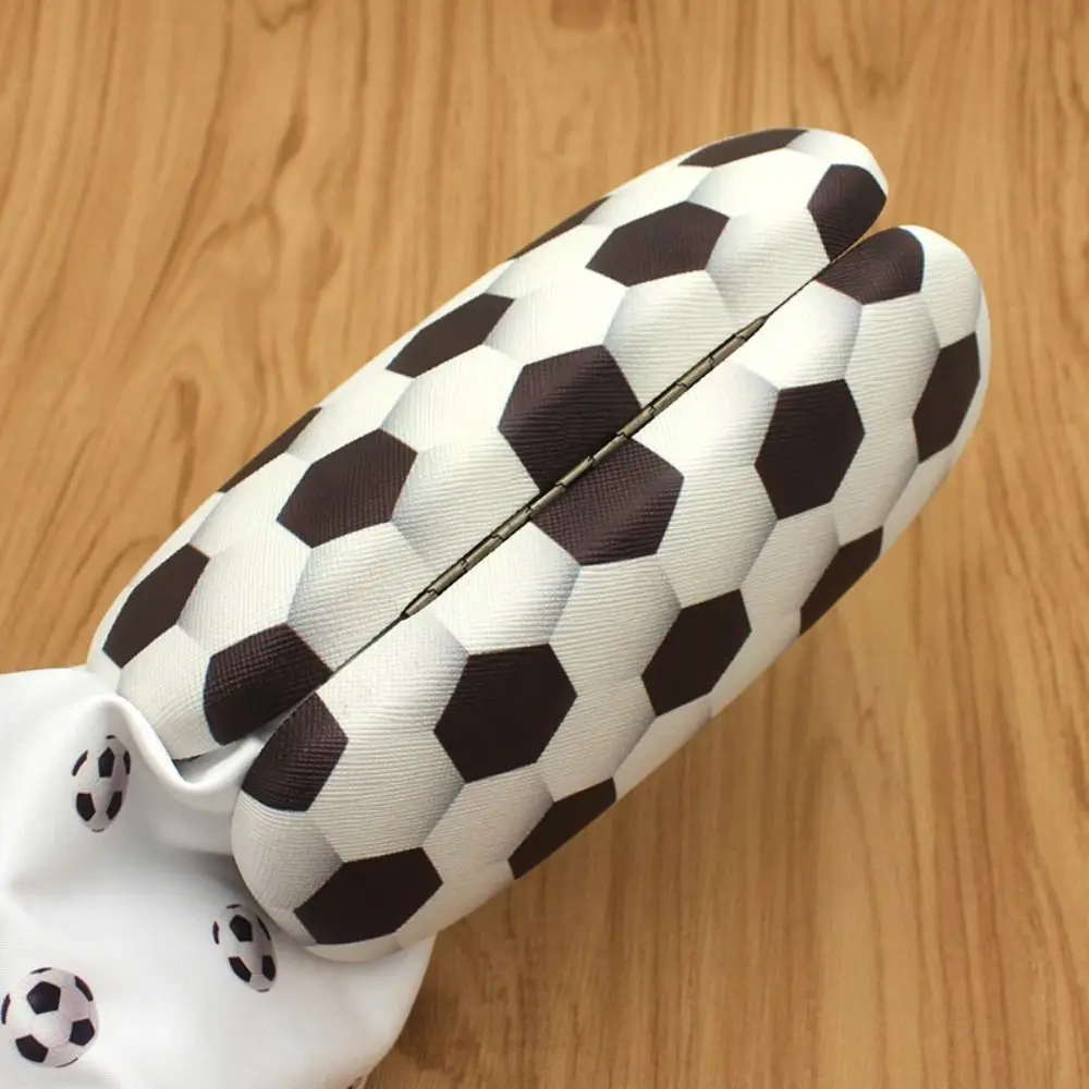 صندوق نظارات بنمط كرة السلة لكرة القدم ، حافظة نظارات بقماش زجاجي ، صندوق تخزين نظارات شمسية مضاد للضغط #4